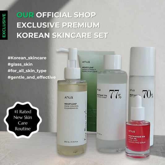 Complete Korean Skincare Set - Anua